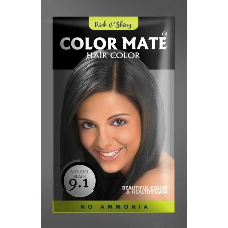  Color Mate Hair Color Pouch (Natural Black)